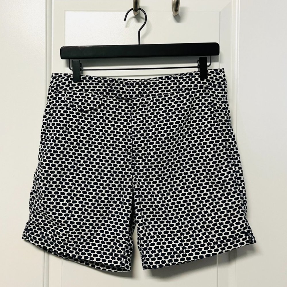 J. Crew Swim Short - Navy/ White - 29"